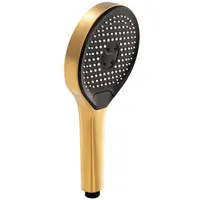 Schöner Wohnen Handbrause Glaia Wassersparend Mattgold