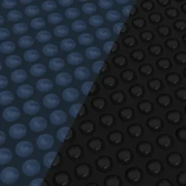 vidaXL Treibende Solarplane Blau/Schwarz 400x200 cm