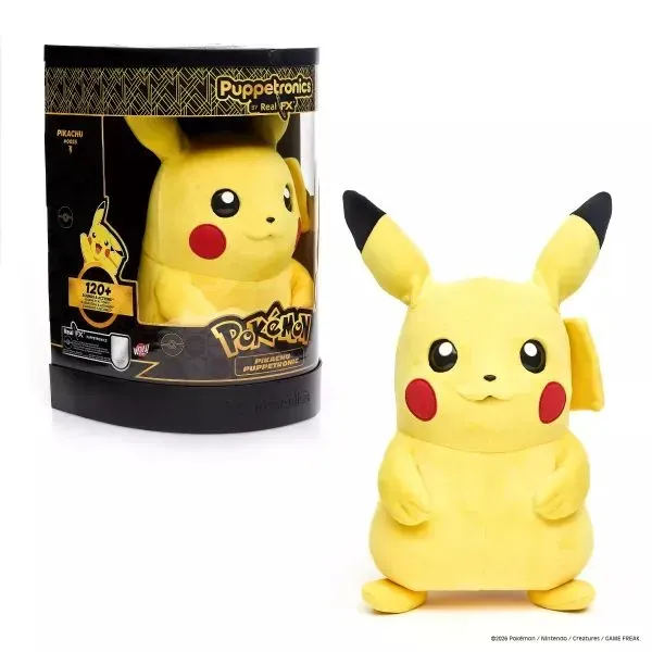 Pokémon Pikachu Puppetronic – Interaktive Handpuppe