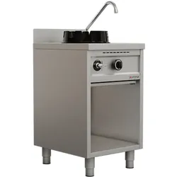 Gas-Wokherd 15 kW 1 Kochzone für Erdgas und Propan