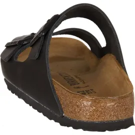 Birkenstock Arizona Naturleder schmal schwarz 41