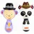 Fisher-Price Kinder-Maracas mehrfarbig 2-St