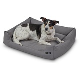 LOOPdogs Hundekorb LIEBLINGSPLATZ grau 47 cm x 57 cm