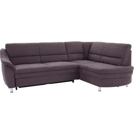 sit&more Ecksofa SIT & MORE "Cardoso L-Form", grau (anthrazit), B:250cm H:90cm T:175cm, Luxus-Microfaser (90% Polyester, 10% Polyamid);Flachgewebe (100% Polyester);Struktur (100% Polyester), Sofas, Ecksofa, mit Federkern, wahlweise mit Bettfunktion und Schubkasten