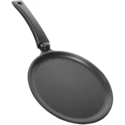 BIOL Pfannkuchenpfanne 24 cm mit Antihaftbeschichtung Omlettpfanne Crepes Pancakes Spiegelei Pfanne Antihaftpfanne Crêpepfanne für alle Herdarten Induktion