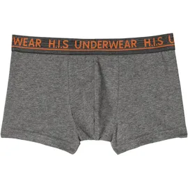 H.I.S. H.I.S Boxer in orange, anthrazit-meliert, schwarz, grau-meliert | Gr.: 122/128
