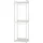 [en.casa] Jässaatka Standgarderobe 200x61x40 cm Grau