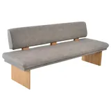 K+W Komfort & Wohnen Polsterbank »Longbeach«, (1 St.), Spitzkissenoptik im Sitz, wahlweise in der Breite 204cm oder 224cm