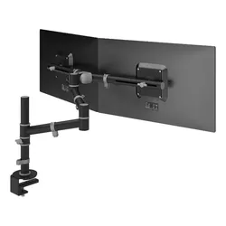 Dataflex Viewgo Monitorhalterung für 2 Bildschirme, schwarz (48.133)