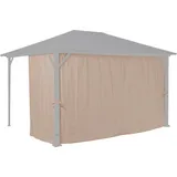 Konifera Pavillonseitenteil 1 Stück 4 x 3 m Braun