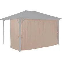 Konifera Pavillonseitenteil 1 Stück 4 x 3 m Braun