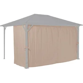 Konifera Pavillonseitenteil 1 Stück 4 x 3 m Braun