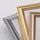 walther + design Lounge Design grau 30x40 cm 4er Set