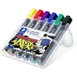 STAEDTLER Lumocolor permanent marker 350, 6 Stück(e)