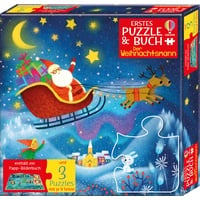 Usborne Verlag Erstes Puzzle & Buch: Der Weihnachtsmann