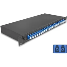 DeLock Spleißbox 24xLC-D OS2 1HE schwarz