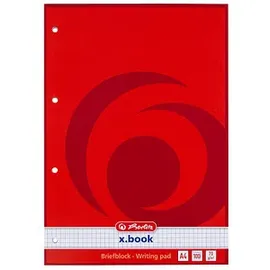 Herlitz Briefblock A4 kariert