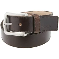 Picard Buddy Gürtel Leder (individuell kürzbar individuell kürzbar)   Braun Herren 