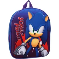Sonic Prime 3D Kinder Rucksack Simply Special, Blau