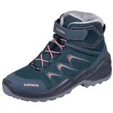 Lowa Maddox Warm GTX MID JR petrol/rose 34