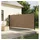 vidaXL Seitenmarkise Ausziehbar 180 x 600 cm Taupe Polyester