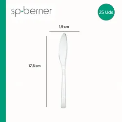 SP BERNER KITCHENWARE Pack 25 Wiederverwendbare Messer
