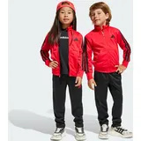 Adidas Unisex Kinder ESSENTIALS CLIMACOOL TRACKSUIT, Pure Ruby/Black, 5-6 Years