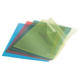 Leitz 100er-Pack farbige Sichthüllen »Premium 4153« (4 Farben) mehrfarbig, 22x31.5 cm