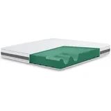 The White Stone Matratze 75 x 220 aus antibakteriellem Memory | Höhe 16 cm Made in Italy,