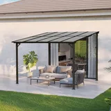 Home Deluxe Terrassenüberdachung ECO 300 x 300 cm anthrazit