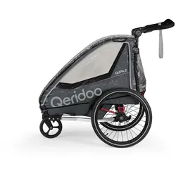 Qeridoo Fahrradanhänger Regenschutz QUPA 2 / Sportrex 2