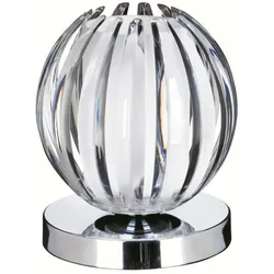 Licht-Erlebnisse Tischleuchte TOUCH LAMPS Chrom Metall Acrylglas G9 max. 33W | LE14256