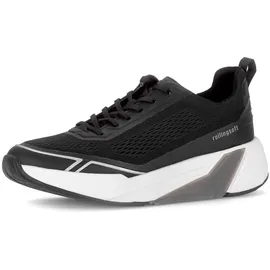 Gabor Sneaker Low Damen Schwarz/Rot 37,5
