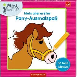 COPPENRATH 63312 Mein allererster Pony-Ausmalspaß (Mini-Künstler)