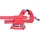 KS Tools Schraubstock Metall 90 mm rot