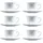 Luminarc Kaffeetasse mit Untere Trianon 0,22 l Weiß 6 St.