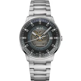 Mido Commander Gradient Stahl 40,0 mm M021.407.11.411.01