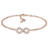Elli Armband 925 Rosegold Infinity in Rosegold | Gr.: 16 cm