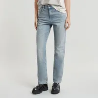 G-Star Viktoria High Straight Jeans - Antique Faded Icecap