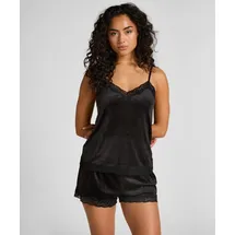 Hunkemöller Pyjama-Shorts Schwarz M