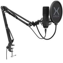 KRUX Edis 1000, USB Microphone, Pop Filtr, Verstellbarer Arm, KRX0109