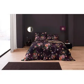 Estella Grazia pflaume 135 x 200 cm + 80 x 80 cm