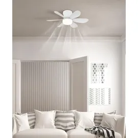 GLOBO Delores 51 cm Deckenventilator Weiß