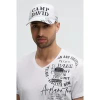 Camp David Baseball Cap Stone Washed weiß Einheitsgröße