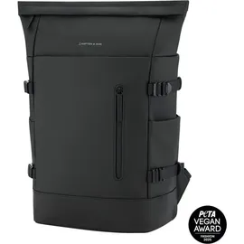 KAPTEN & SON Helsinki Pro Rucksack Schwarz