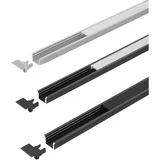 HS Rowe ChannelLine i2 10erSet L=3000 Alu-und Abdeckprofil