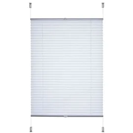 LIEDECO Klemmfix-Plissee Easy 70 x 130 cm Polyester Weiß