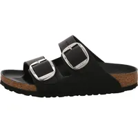 Birkenstock Arizona Big Buckle Nubukleder geölt schmal black 39