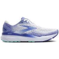 Brooks Ghost 16 Damen White/Amparo Blue/Limpet Shell 38,5