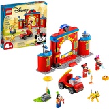 LEGO Disney Mickey and Friends – Mickey & Friends Fire Truck & Station 10776 Building Kit; Fun Firehouse Play Set; New 2021 (144 Pieces)